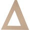 Juvale Unfinished Wooden Letters, Greek Letter Delta (11 x 11.5 in.)